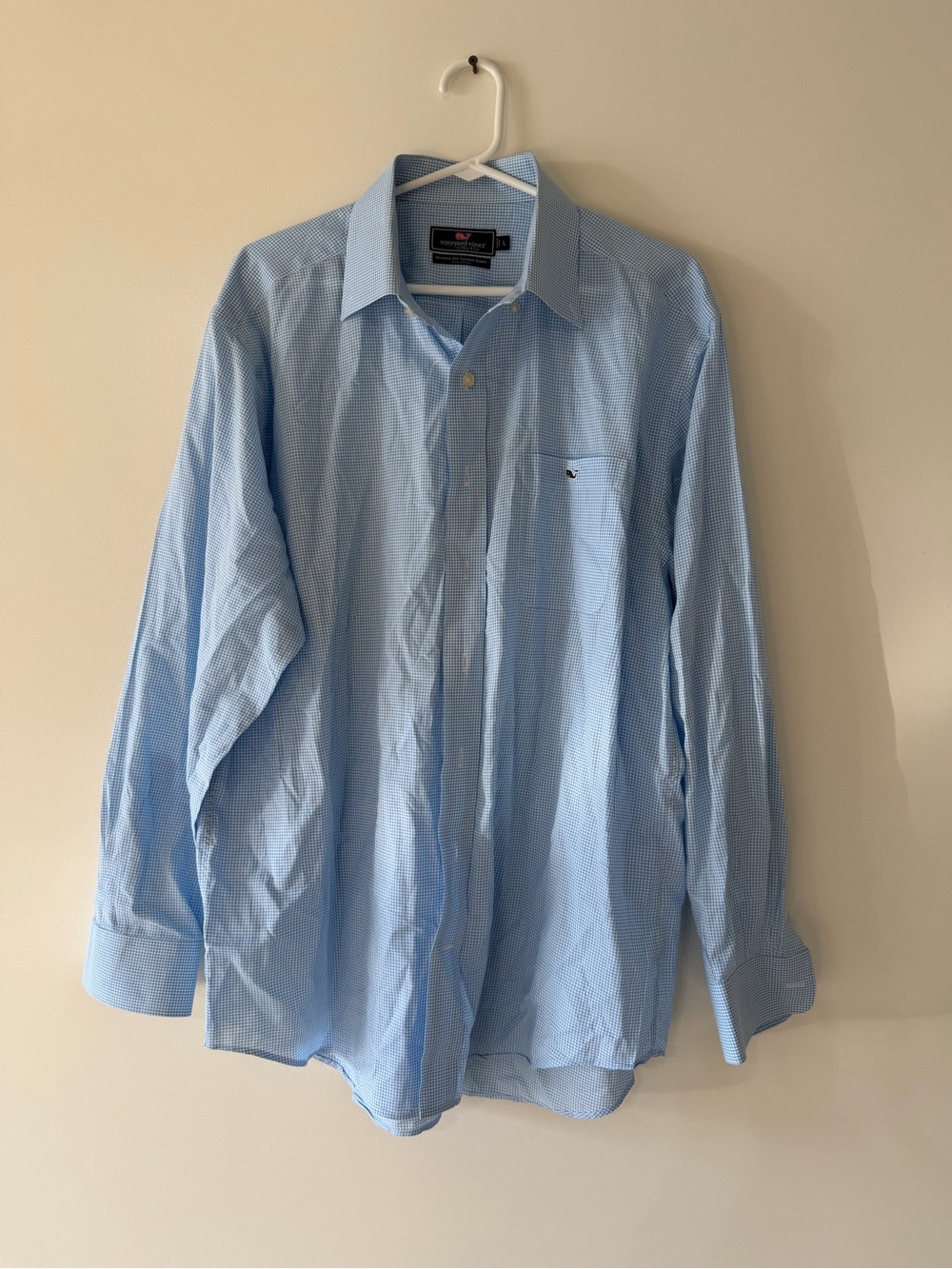 Vineyard Vines Light Blue Men's Dress Shirt